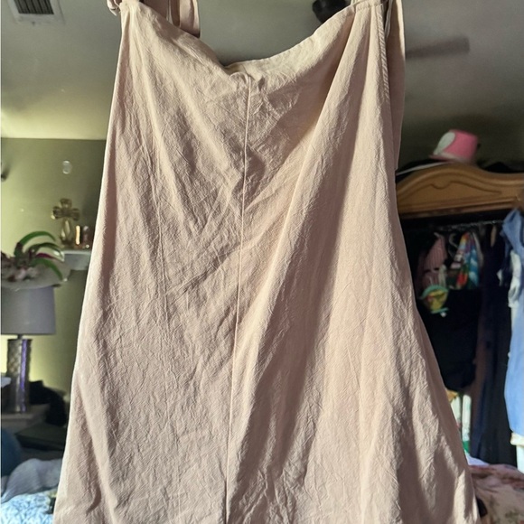 SHEIN Curve Beige overall romper - Picture 2 of 7